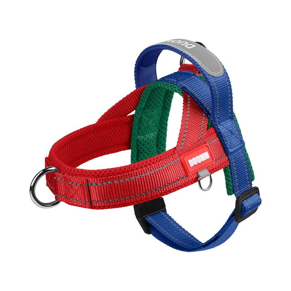 Dopamine Dogs Harness Saddle-type Pet Chest Strap for Small Medium Large Dogs Harnesses Puppy Collar Walking Dogs Supplies