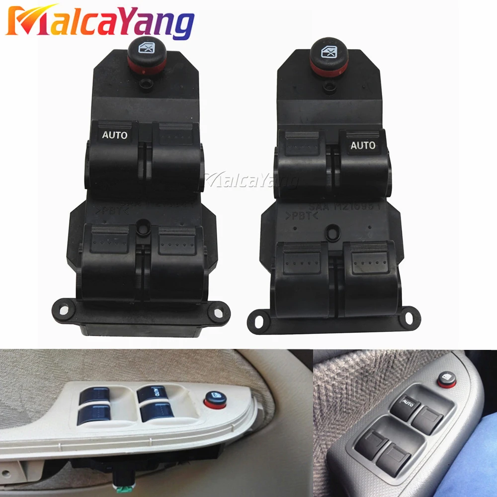 35760-S9A-G042A High Quality Electric Power Window Master Switch For Honda CRV CR-V 2002-2006 Civic 2001-2005 35760-S9A-G042