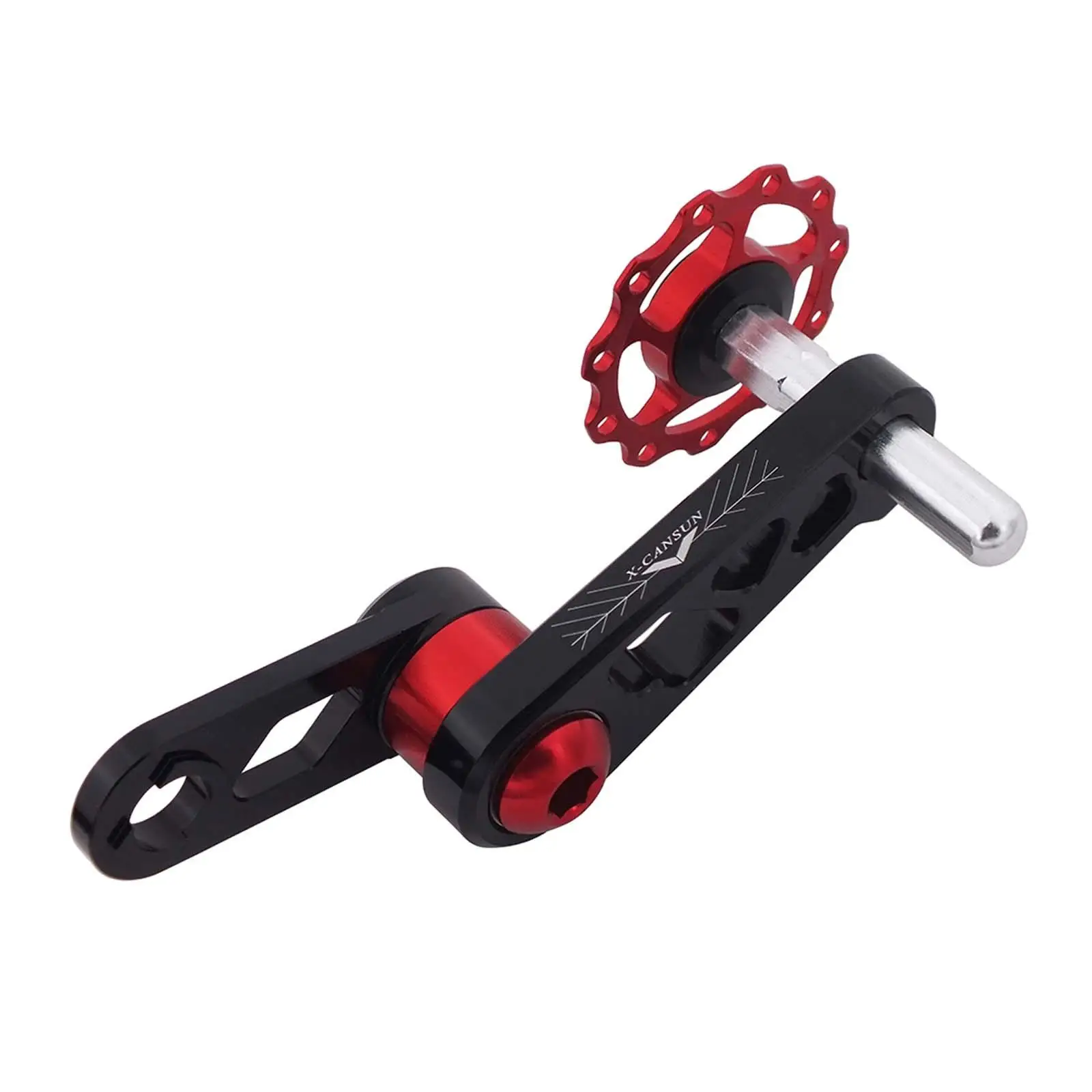 Single Speed Bicycle Chain Adjuster Tensioner Premium Aluminum Chain Protection for Folding Bike Application