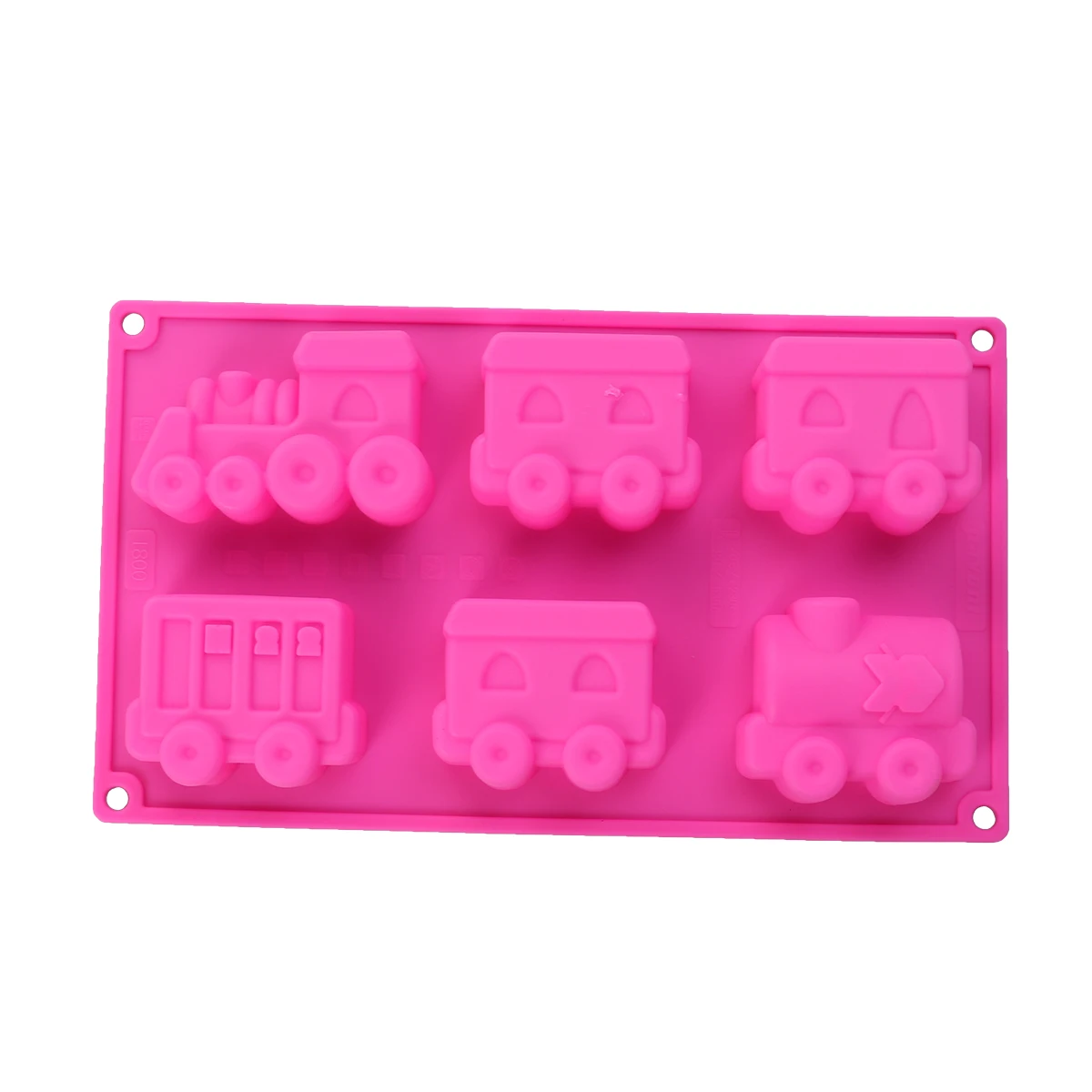 

Car Train Silicone Chocolate Mold Baking Cake Decorating Tool Reusable Non-Stick Food Grade For Mousse Jellies Ice Cubes