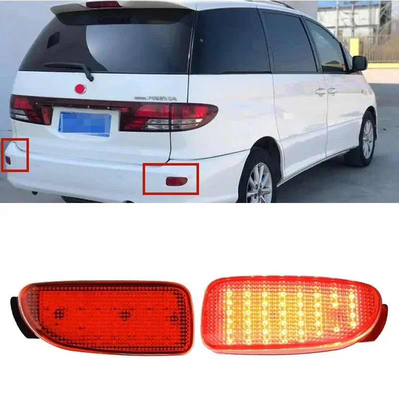 

For Toyota Previa/ESTIMA30 series Car Accessories modified LED rear bumper lights running lamp brake lights rear tail lamp