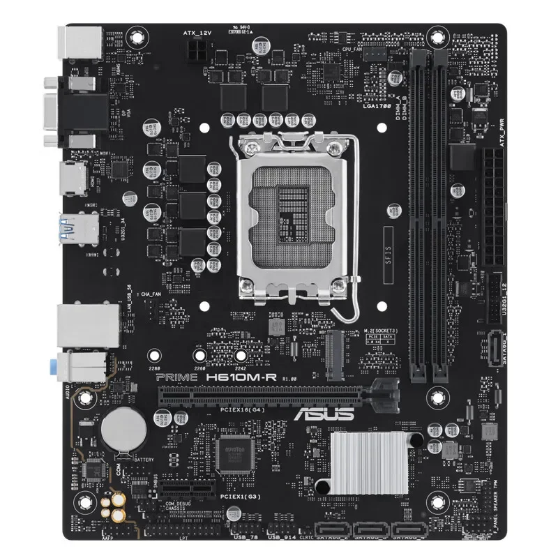 PRIME H610M-R DDR5 desktop computer fifth generation memory main board for 12/13 generation cpu