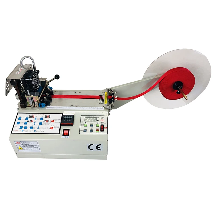 Hot Cutter Cutting Nylon Tapes Magic Electrical Automatic Manual Adhesive Tape Cutting Machine