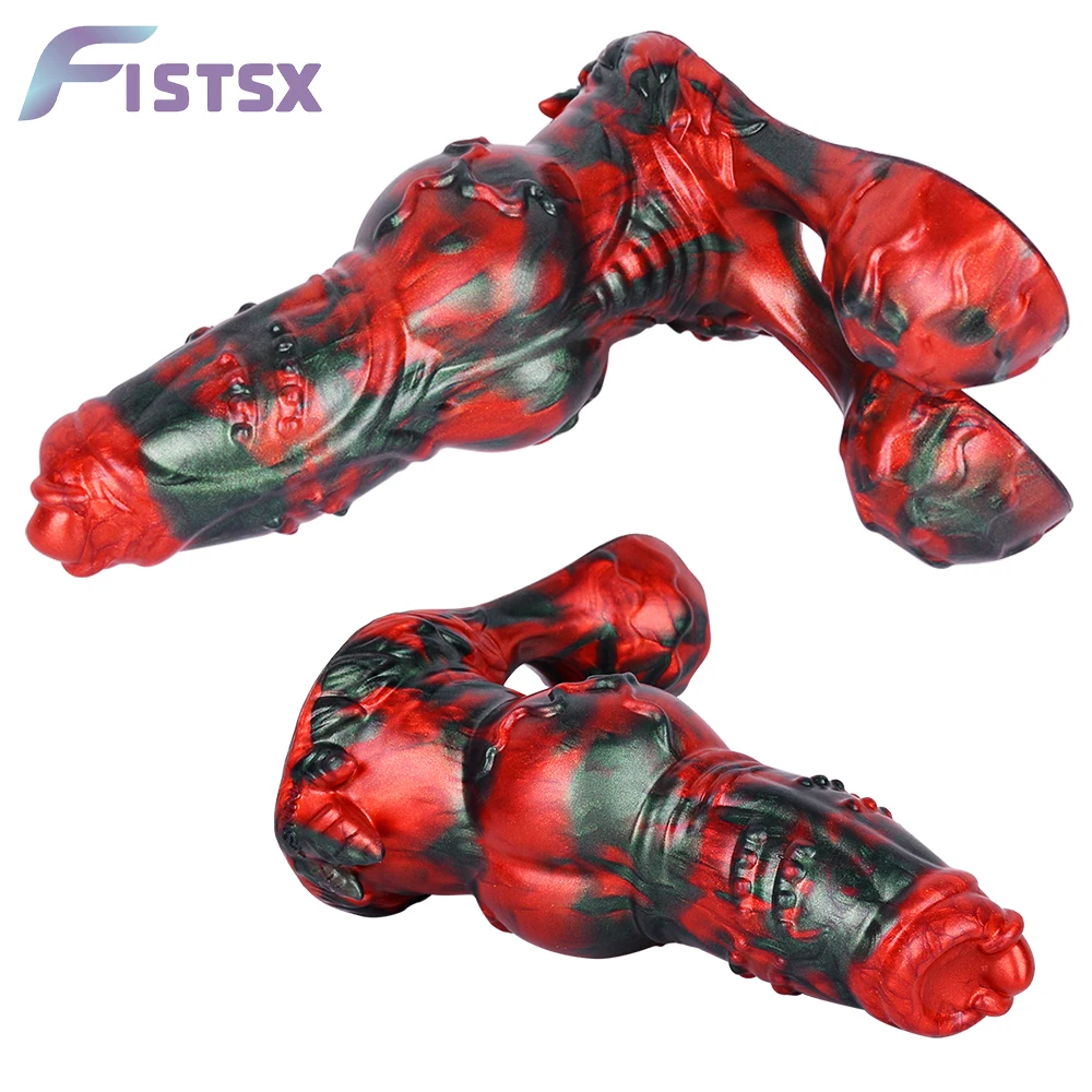 FISTSX Fantasy Huge Dildo Big Penis Anal Anus Plug Butt Plug with Suction Cup Fake Dick Adult Sexual Products Sex Toy for Women