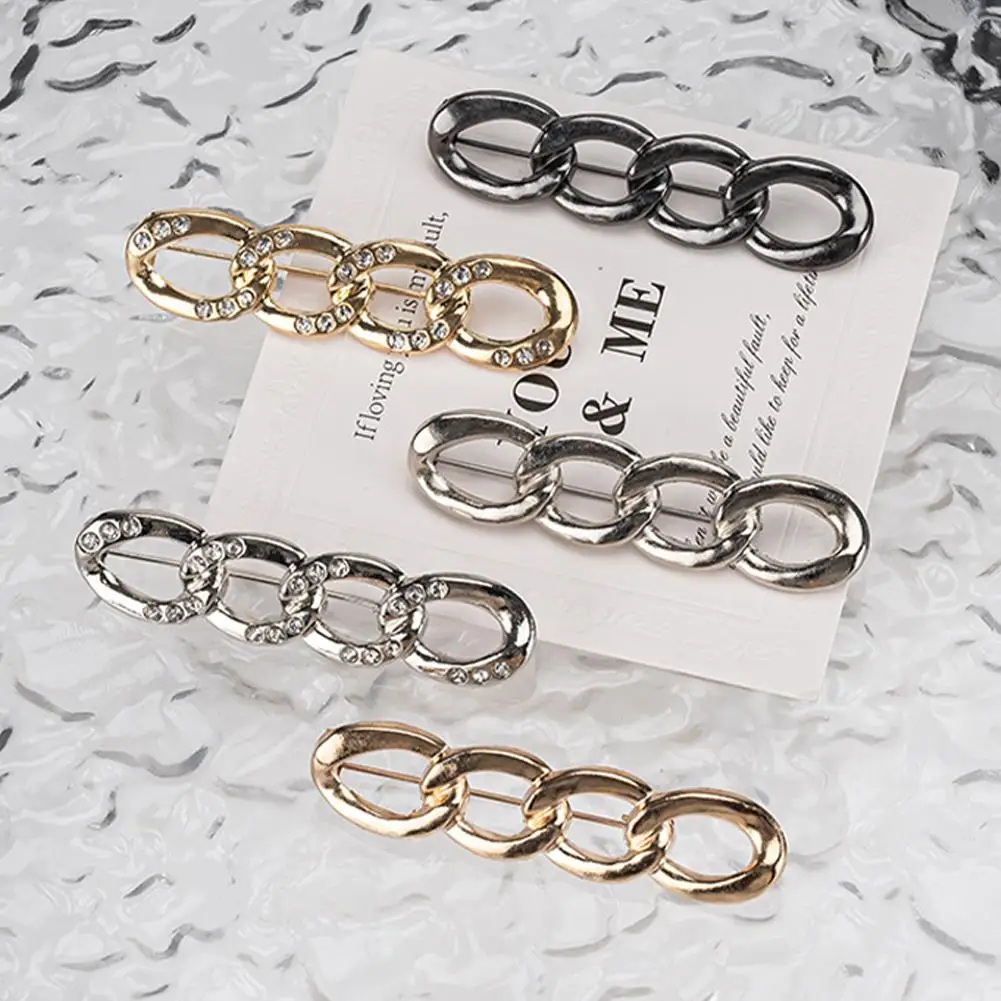 1 шт., съемная булавка для талии, металлическая застежка, булавка для джинсов, брюк, платья, кардиган, модная одежда, подарочные аксессуары