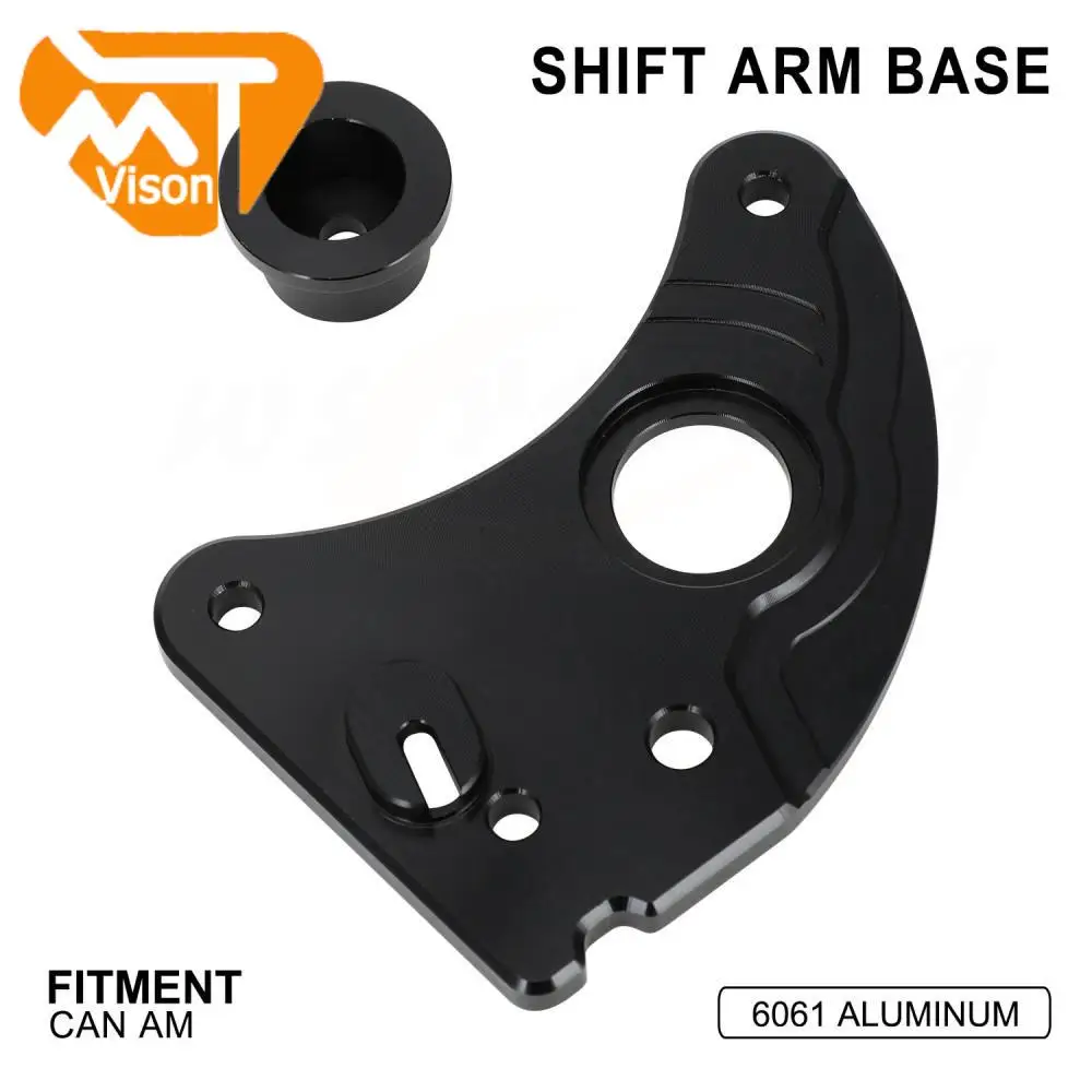 

Shift Arm Base Motorcycle Accessories CNC Shifter Bracket 6061 Aluminum Shift Arm Base For CAN AM