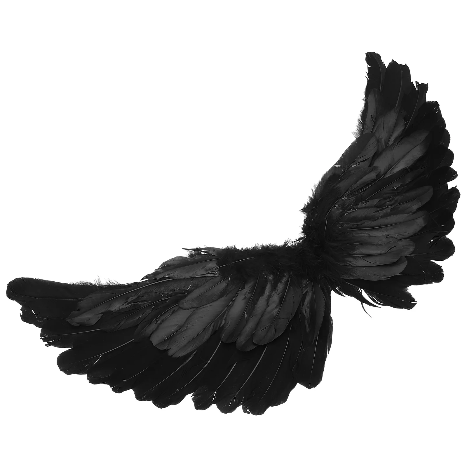 Skrzydła Rekwizyty Kostiumy Festiwal Czarne Sztuczne Cosplay Anielskie Skrzydło Duże Skrzydło Wróżki na Występy Sceniczne Zdjęcia