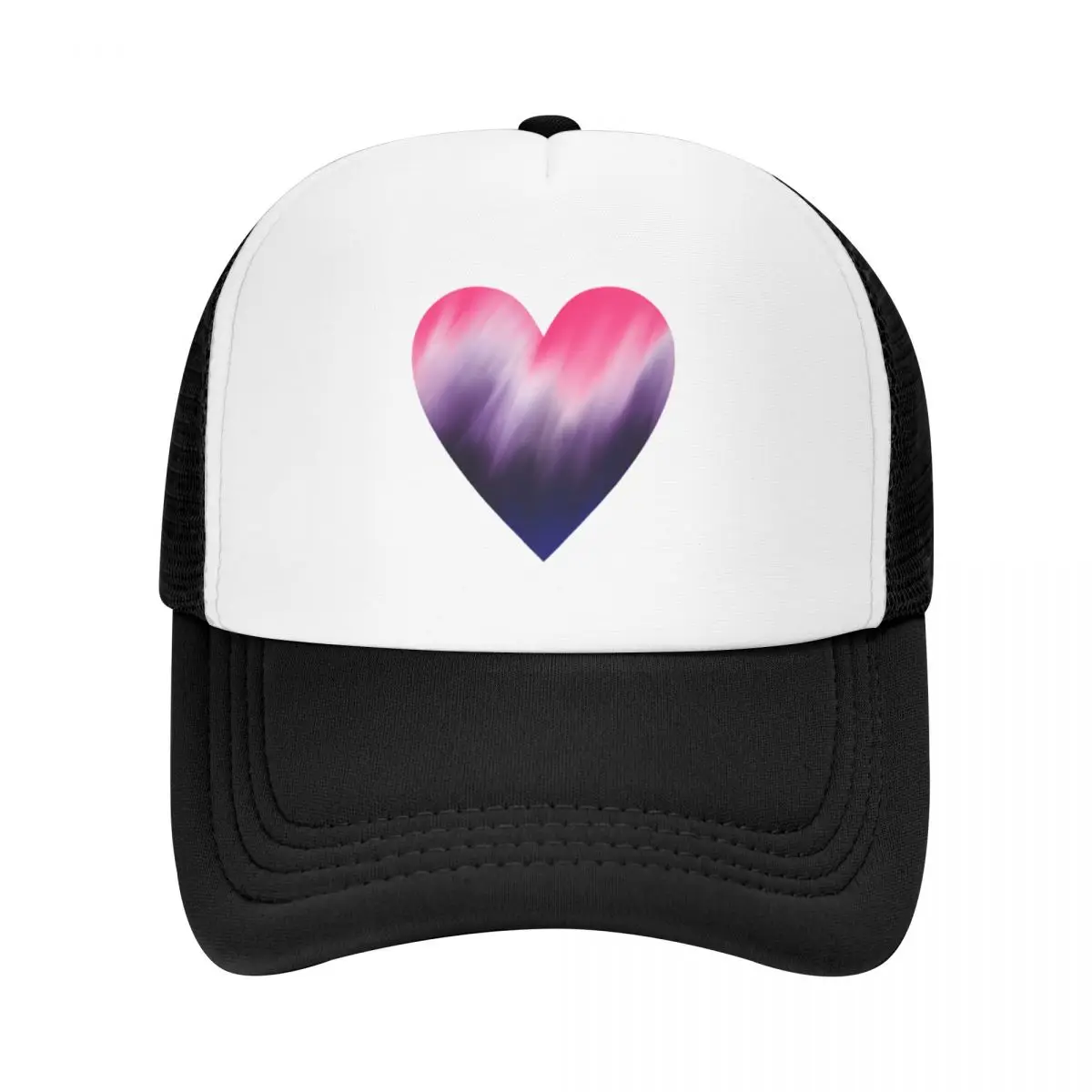 

Genderfluid Smeared Design Baseball Cap Hat Man Luxury Beach Outing Golf For Women 2025 Men's