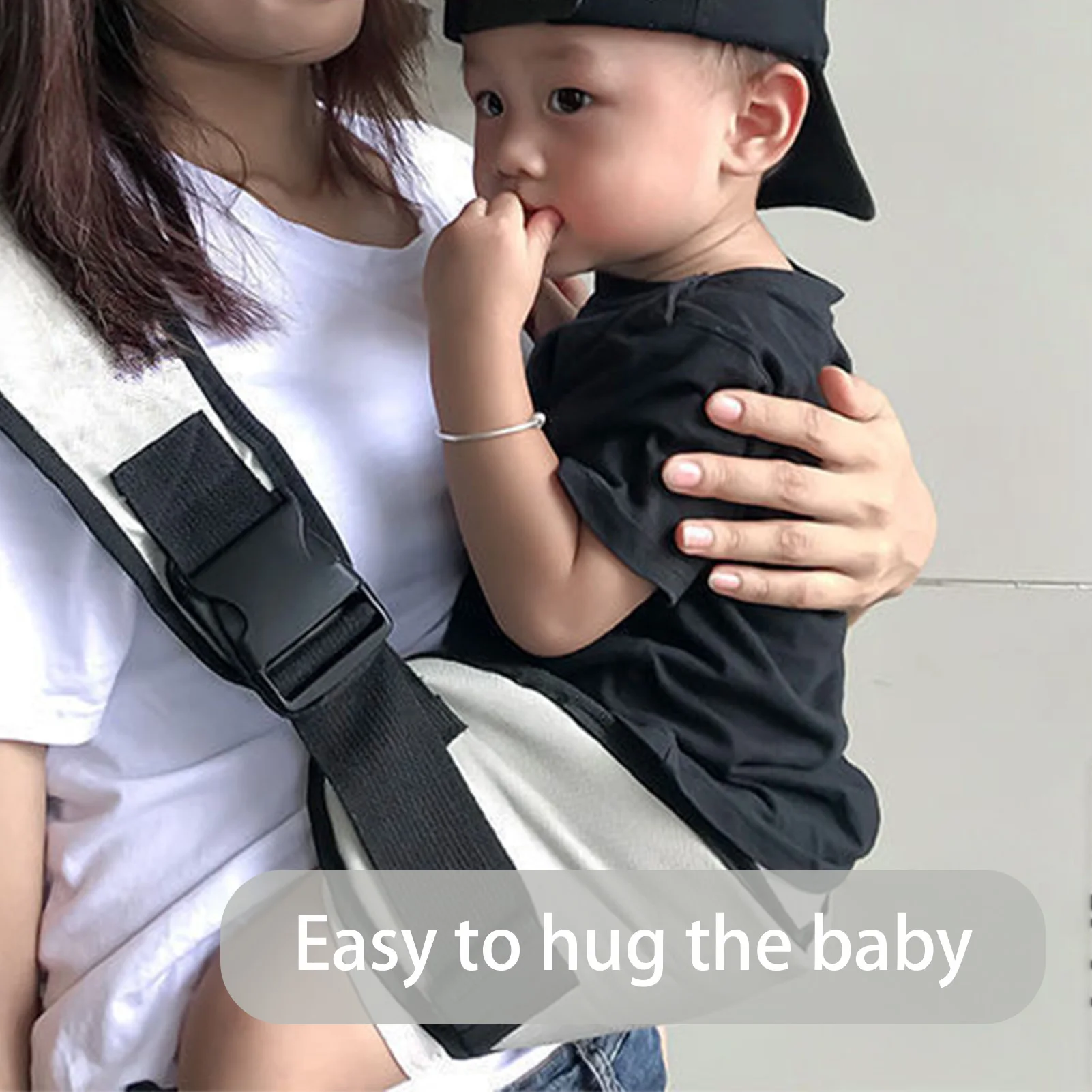 Adjustable Baby Sling Carrier Classic Design Labor-Saving Baby Hip Seat Carrier Suitable for Quick Trips Travel