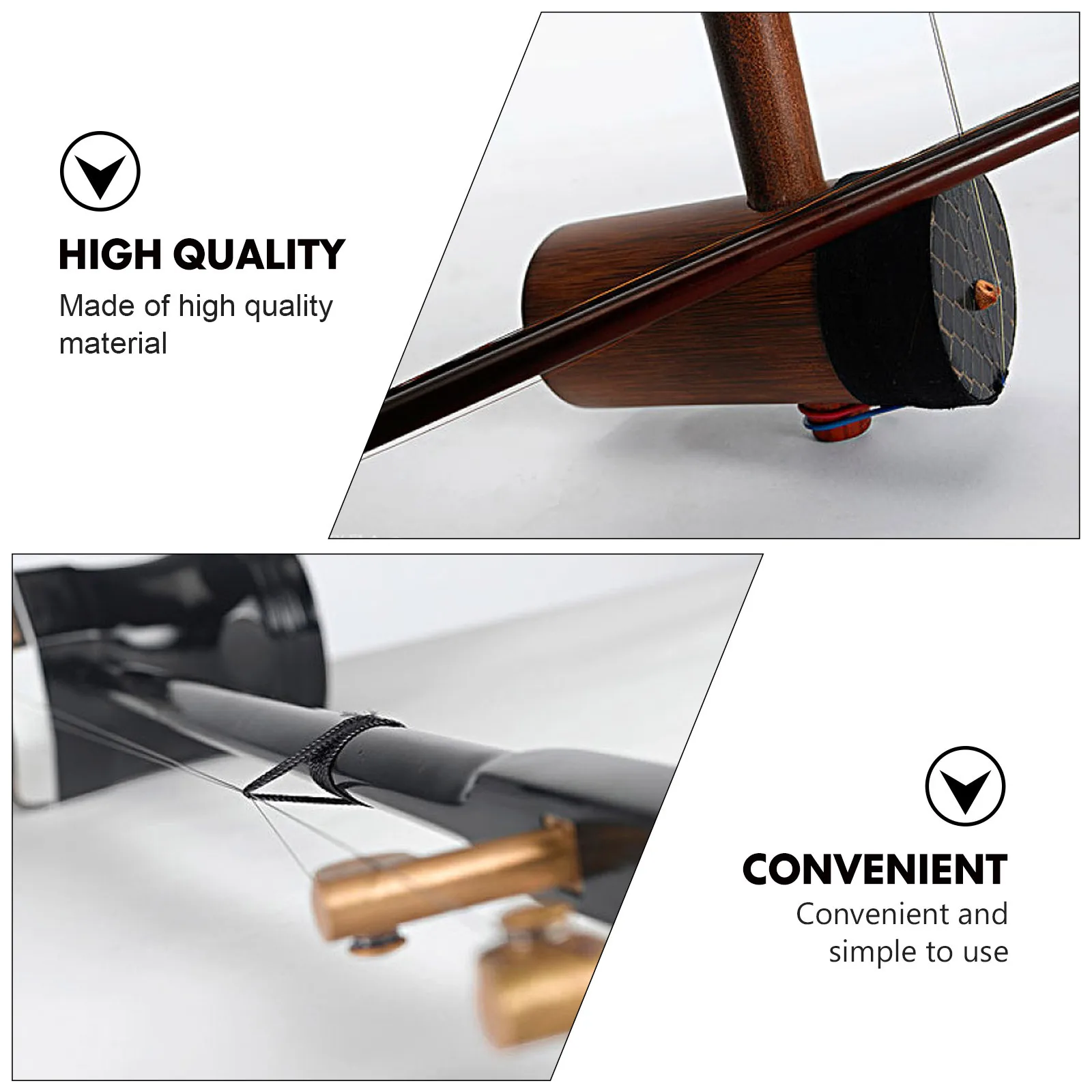 

4pcs Erhu Strings Full Set Premium Durable Replacement For Violin String Accessories High-Grade Music Wire Resonant Sound