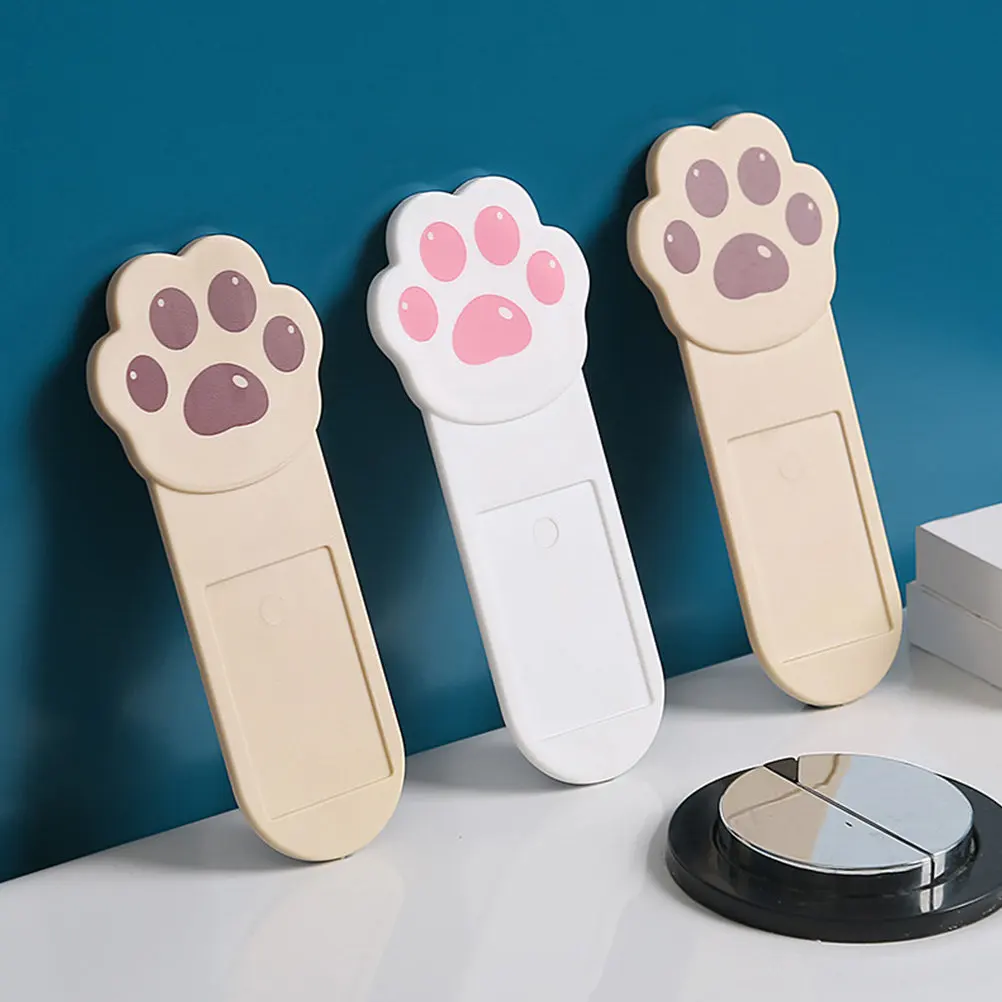 

6Pcs Cat Paw Toilet Lid Cover Lifter Self-Adhesive Seat Cover Lifter Bathroom Accessory Easy Use Toilet Lid Opener