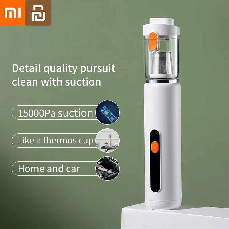 Youpin Xiaomi Vacuum Cleaner Cordless Great Suction Dual Purpose Rechargeable Home Portable Auto Vehicle Vacuum Dust Blower New