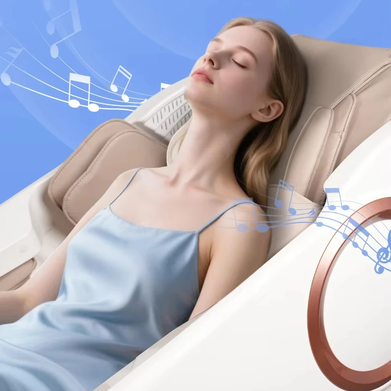 Massage Chair GUOHENG Black Message Chair 4d Zero Gravity Full Body Shiatsu New Design Massage Chair