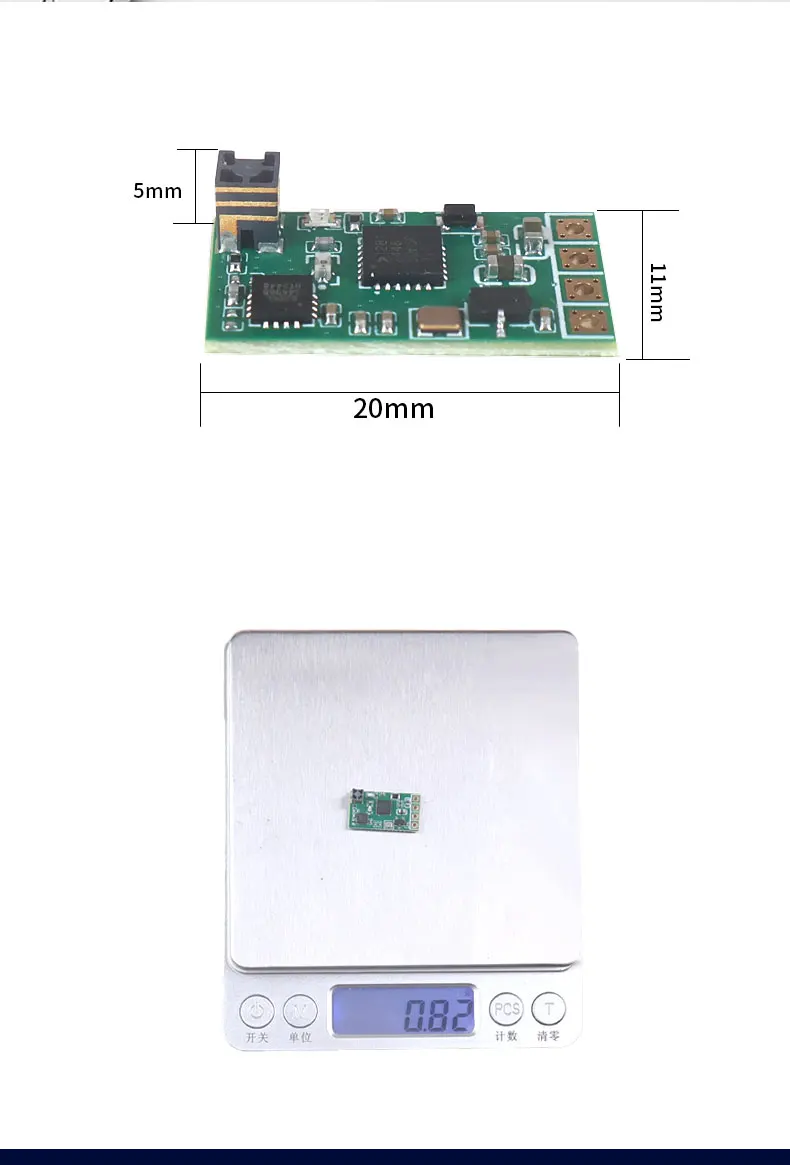 Goosky 2.4G ExpressLRS ELRS récepteur pour hélicoptère FPV Freestyle Drones longue portée pièces de bricolage