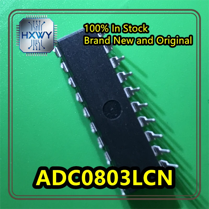 (1/5 piece) ADC0803LCN ADC0803 20-DIP 8-bit SAR ADC Brand new original stock Electronic IC