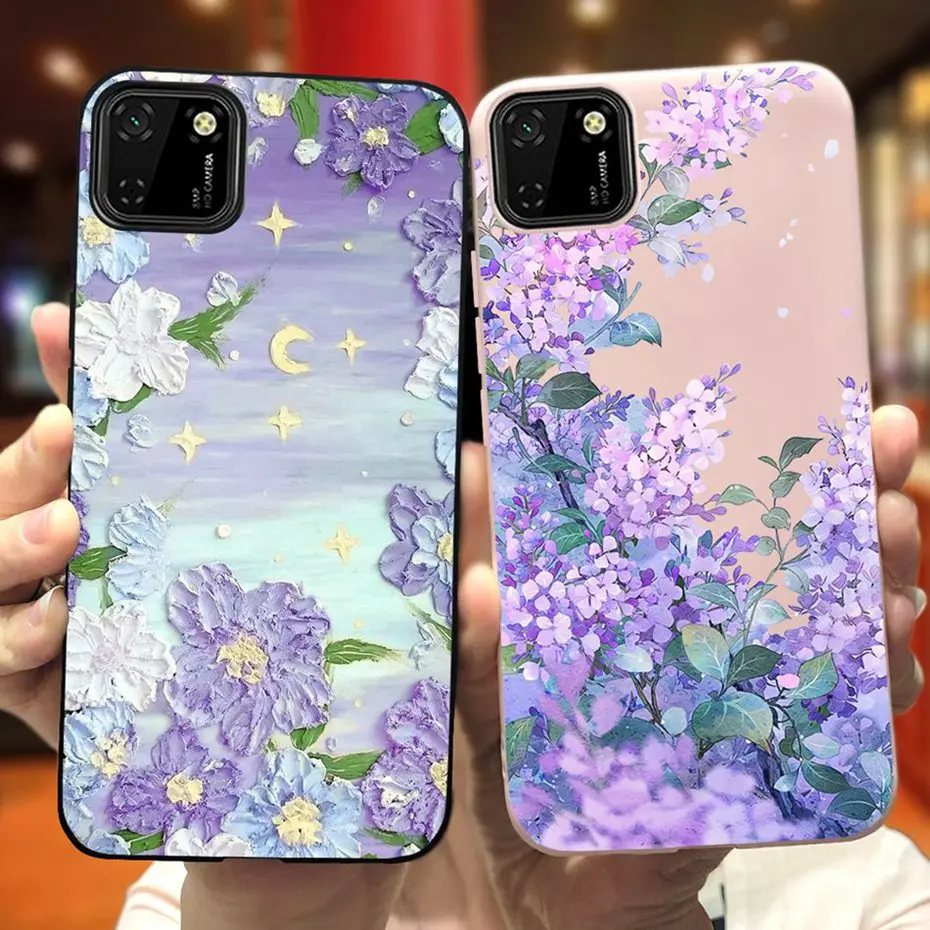 Fashion Phone Case For Huawei Y5p DRA-LX9 Candy Color Soft Silicone TPU Bumper For Huawei Y5P 2020 Y 5P Back Cover