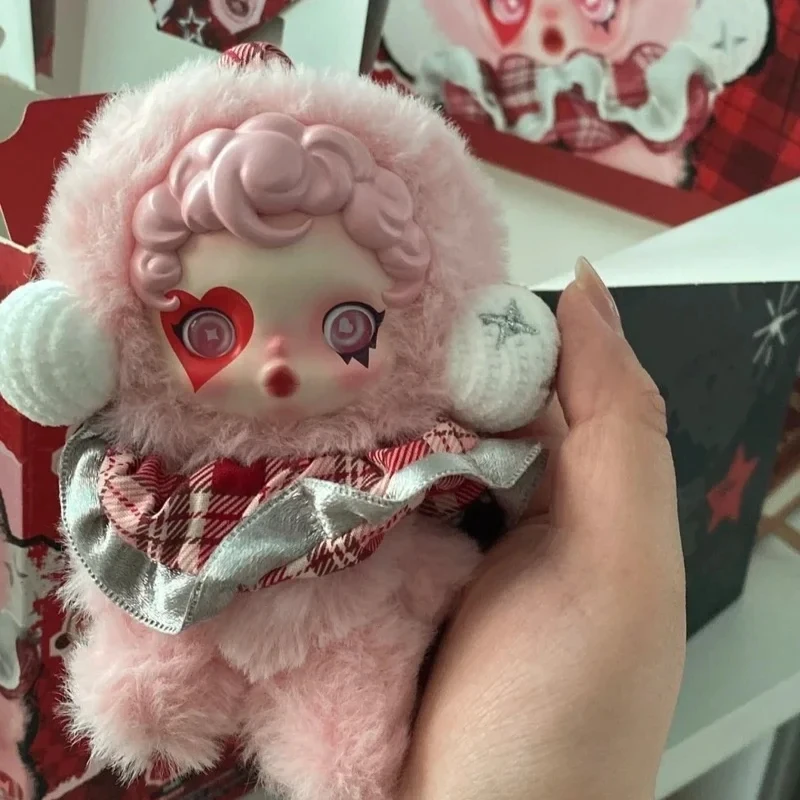 

2025 New Skullpanda Winter Symphony Series Blind Box Vinyl Face Doll Cute Action Figure Backpack Pendant Christmas Gift