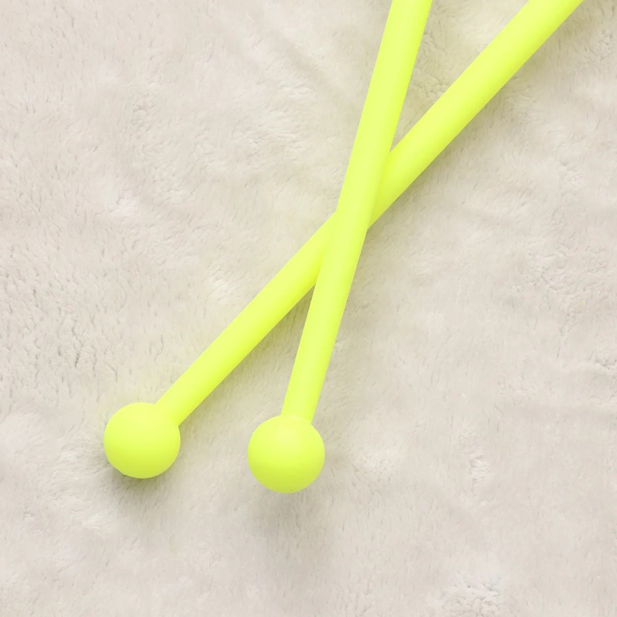 

1Pair Artistic Gymnastics Stick Yellow Dance Sports Fitness Equipment for Adults Rhythmic Gymnastics Stick