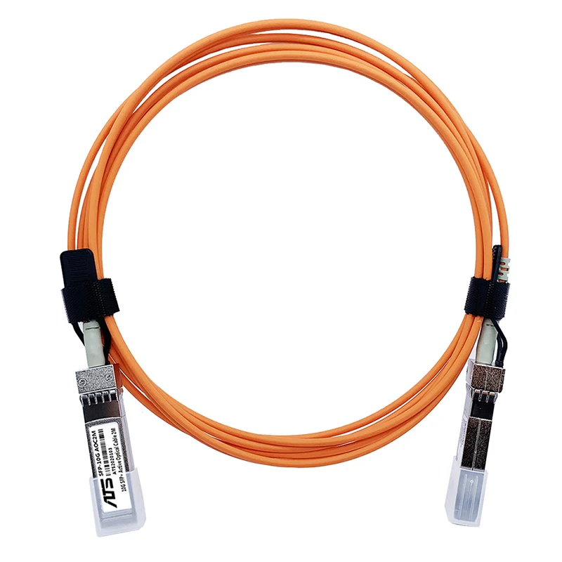 SFP 10G AOC OM2 SFP+ to SFP+ AOC 10GBASE Fiber Optic Active Optical SFP Cable for Cisco,MikroTik,Ubiquiti...Etc Switch