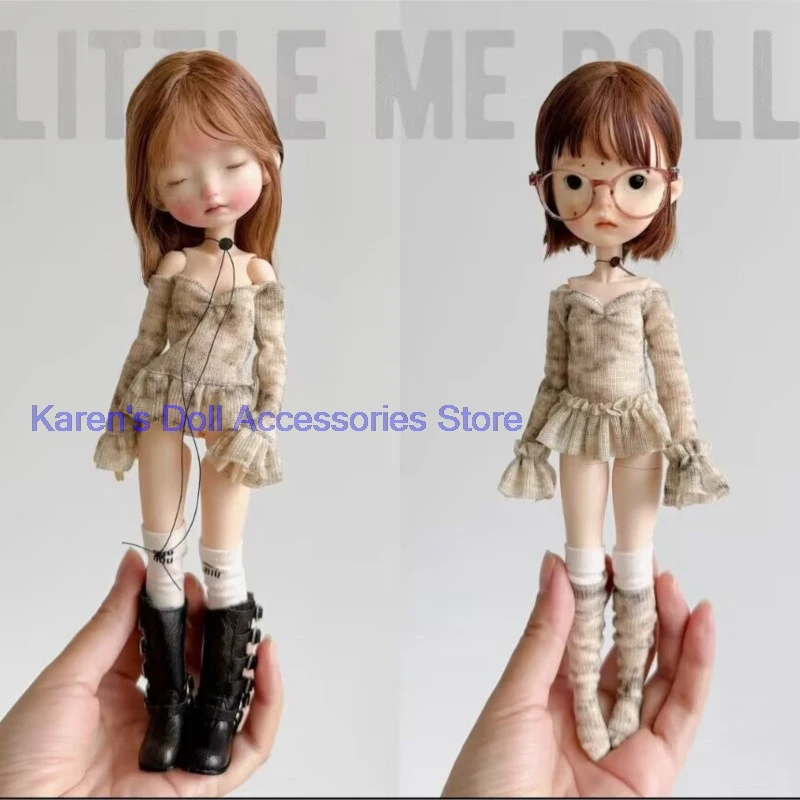 

1pcs antiquing one-piece dress for landoudou/Blythe(Fit for Lulu,ymy24,Ob22,24,26,zone, Jenny)