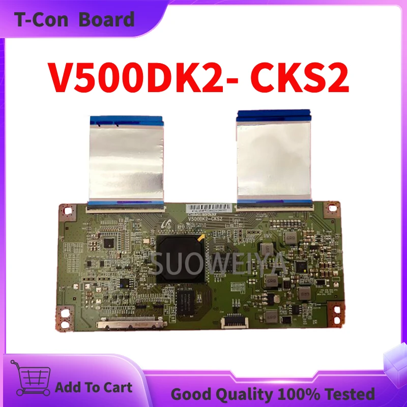 100% Original V500DK2- CKS2 T-Con Board V500DK2-CKS2 Logic Board for Skyworth 50E690U Haier U50H 39