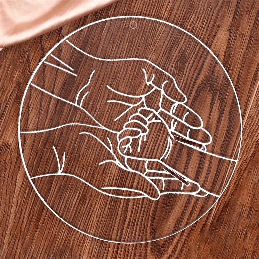 Soporte de recuerdo de Hospital para recién nacido, regalo personalizado de Material acrílico para bebé, pulsera de embarazo conmemorativa para el día de la madre