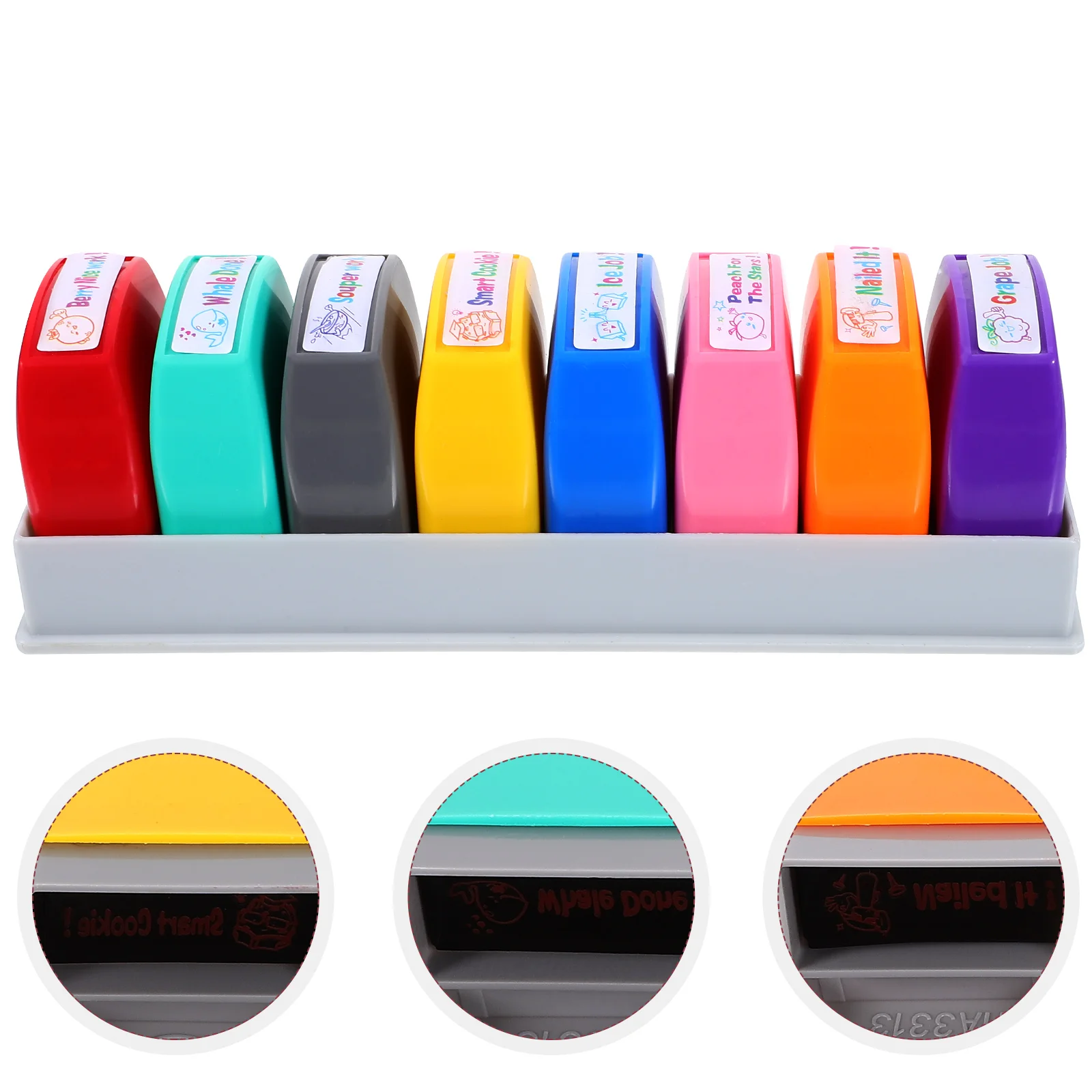 Stamp Decorations DIY Comment Stampers Teacher Toy Stamps Portable Multi-function School