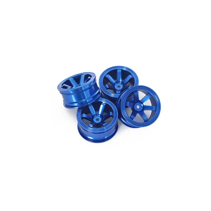 4pcs 1/10 On-Road Drift Sports Car 52*26MM Plating Wheel Hub 1.9Inch Climb Car Wheel Rim For HSP Tamiya HPI Kyosho 94123 D4 TE37