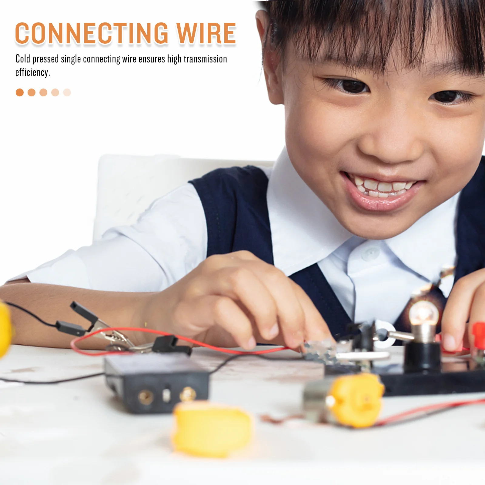 

10Pcs Spade Connectors Insulated Sleeve Terminal Single Head Electrical Wire Connectors Automotive Wire Taps Quick Splice