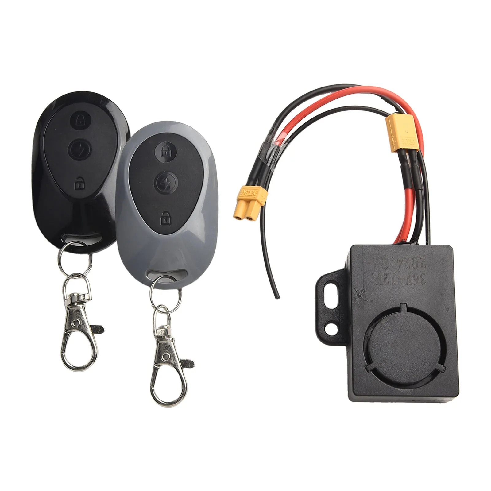 

Комплект охранной сигнализации с дистанционным управлением для электрического скутера M365 Max G30 с противоугонной системой из металла и пластика