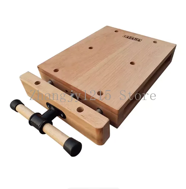 Portable Mini Woodworking Table Small Multifunctional Beech Tabletop Manual Workbench for Woodworking Industry