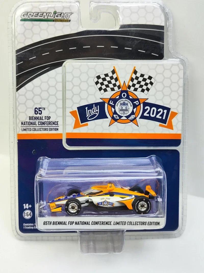 Model1:64 2021 65TH BIENNIAL FOP NATIONAL CONFERENCE.LIMITED COLLECTORS EDITION IndyCar Series Diecast Alloy Model Car Toy