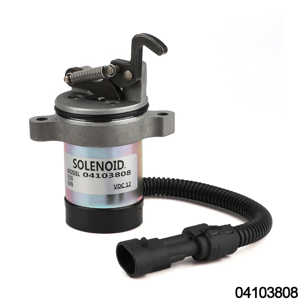 Solenoide de apagado de combustible Deutz, 04103812, 04103808, F3L, F3M, F4L, F4M, 1011