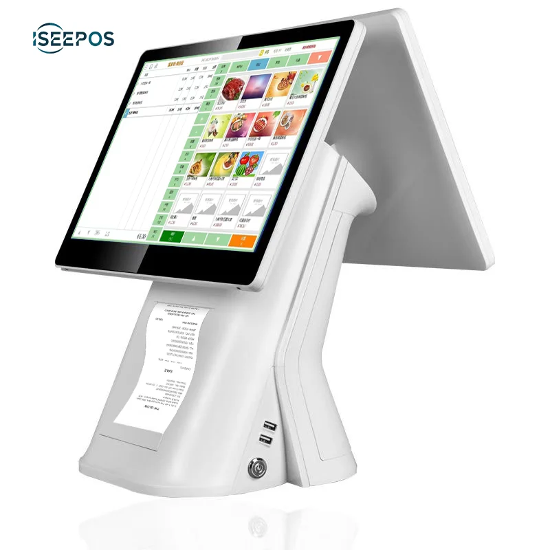 Windows/Android مع نظام Google GMS Store Cloud EPOS 15.6 جهاز POS لتسوية طلب أمين الصندوق، آلات كاملة - YDLY #1