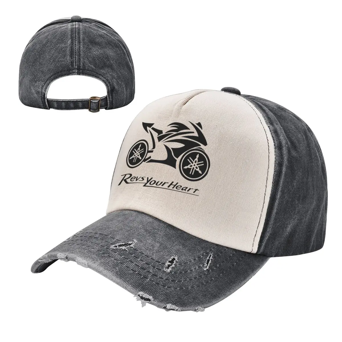 Moto Y-yamahas Racing Motorcycle Baseball Caps Cotton Outdoor Adjustable Casual Hat Sunscreen Hat