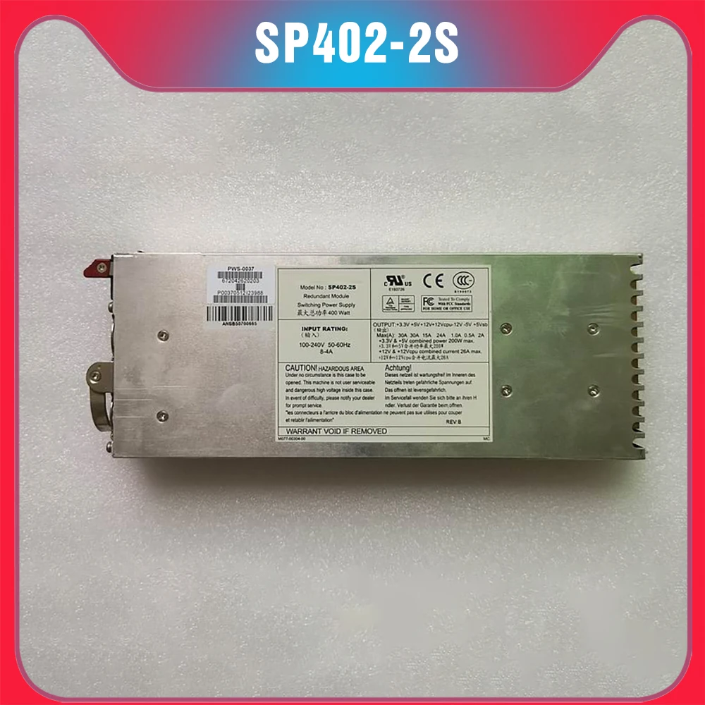 For Supermicro SP402-2S 400W server power supply, hot swappable redundant module power supply