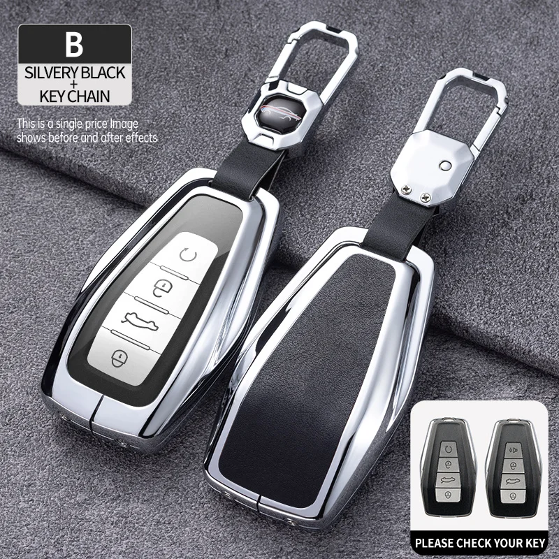 Full Signal Car Key Case Cover For Geely Key Fob Cover Multicolor for Geely Coolray 2024 X6 Emgrand Global Hawk GX7 Accessories