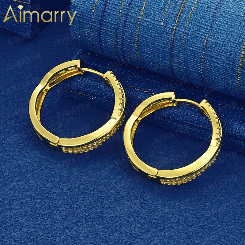 925 Sterling Silver 2.50cm * 0.59cm Cross Twisted Pattern Set with AAA Zircon Earrings High-quality Jewelry for Women