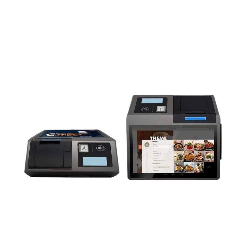 Catering cash register Android scan code cash register all-in-one machine, convenience store supermarket dual-screen touch smart