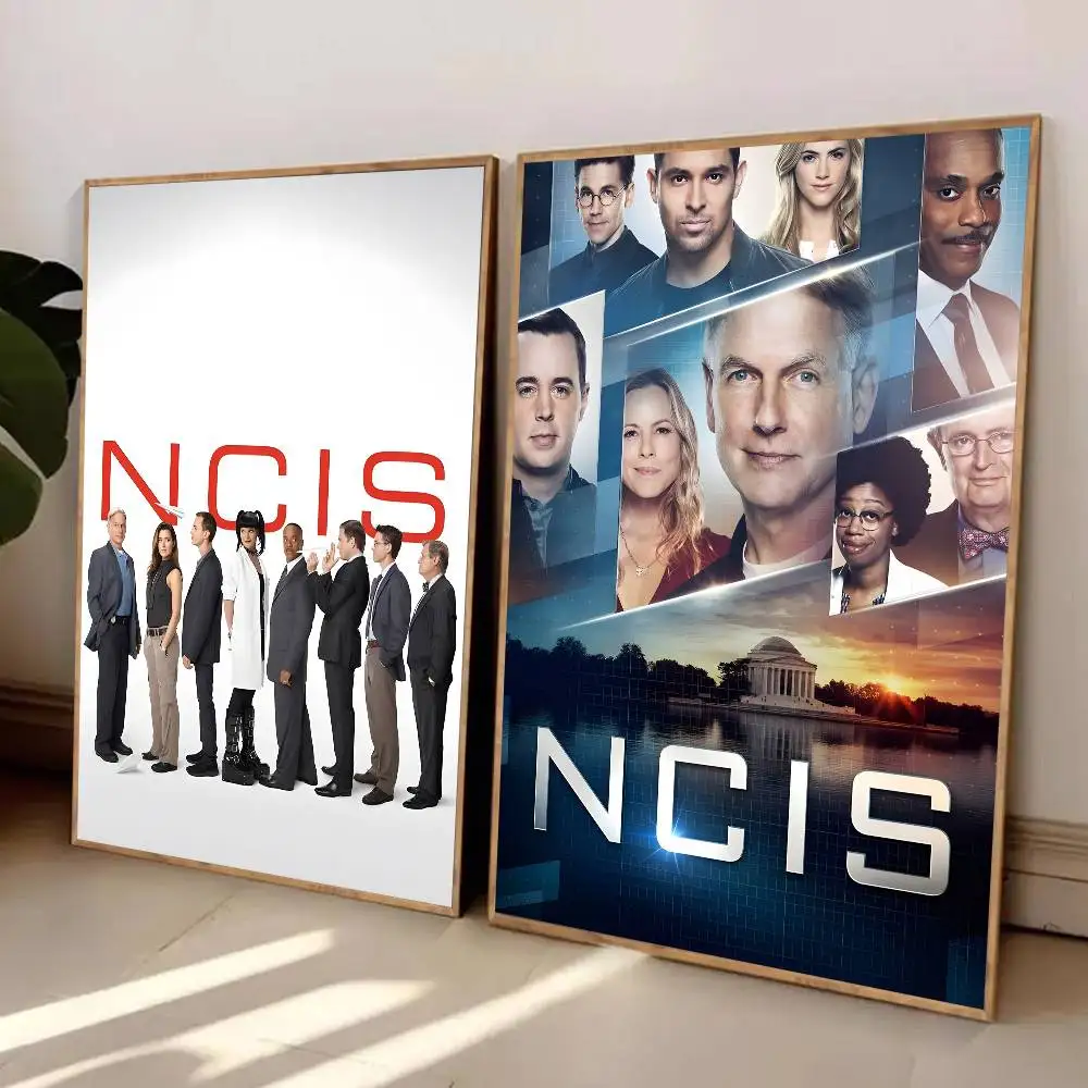 Filmheiße N-NCIS-TV-Serie Poster Selbstklebende Aufkleber eignen sich für jede Wandoberfläche wasserdicht und feuchtigkeitsbeständig
