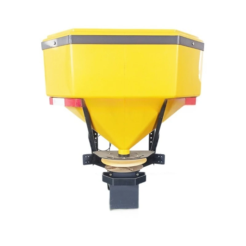 Pavement snow melting salt sprinkler, vehicle-mounted, even pavement salt sprinkler c