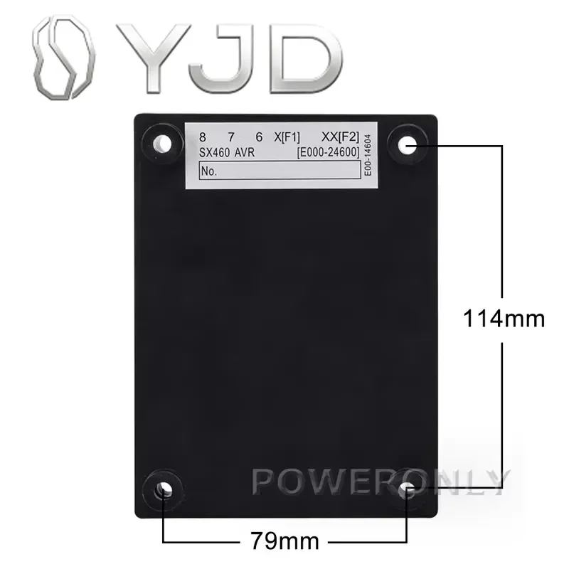 Poweronly Automatic Voltage Regulator (AVR) Stabilizer for 3 Phase Diesel Generator Alternator Plastic Material SX460 Model
