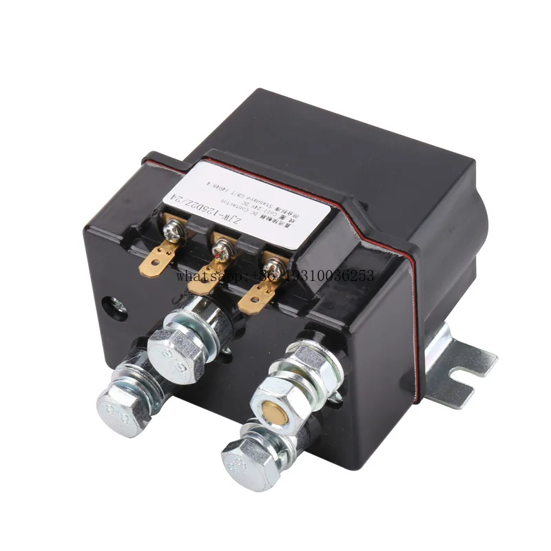 

12V 24V 48V 500A Waterproof DC Solenoid Contactor, Winch Capstan Solenoid Relay ATV UT Winch Control