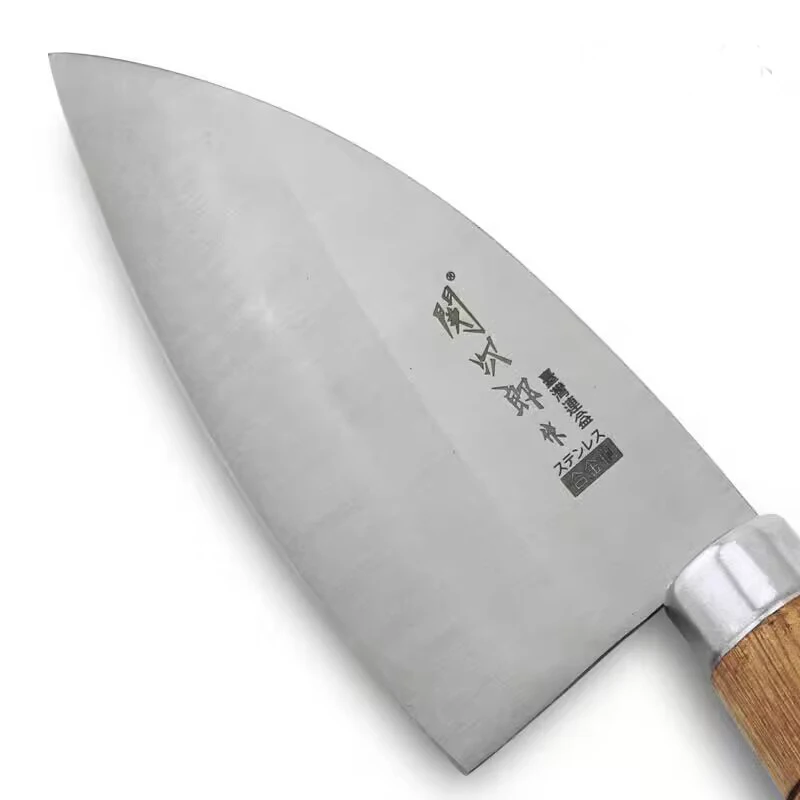 Steel Peeling Raw Fish Filleting Knife, Kitchen Killing, Seafood Cooking Knife, Lobster Processing, Professional Tools, 4Cr13