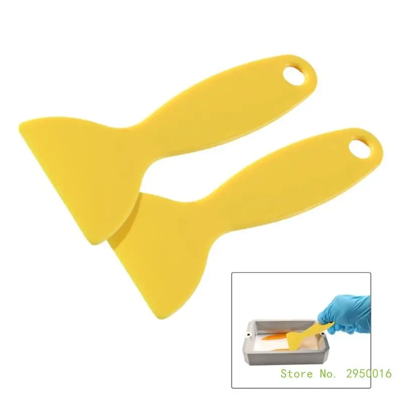 2pcs Plastic Spatula Paint Scraper for 3D Printing Resin Removal Film Wrap Cleaner High Durability Not Easy to Break Tool