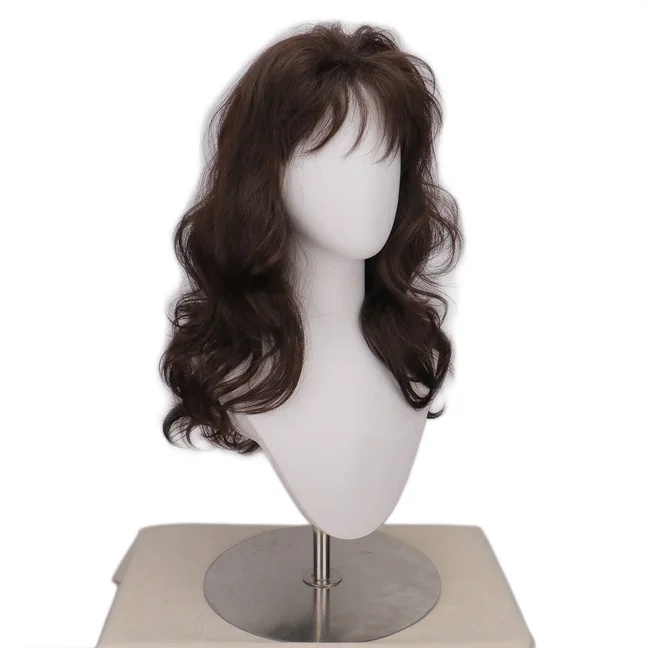 70s Wig for Women Long Wavy Feathered Disco Wig Vintage Natural Synthetic Wigs for Halloween Costume Parties Concerts Cosplay