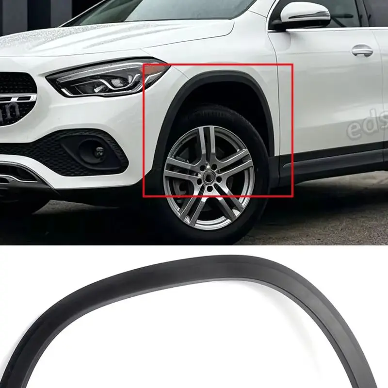For Mercedes H247 Front Left Wheel Arch Molding GLA250 GLA45AMG GLA35AMG Base 2019 2020 2021 2022 2023 wheel arch Exterior Parts