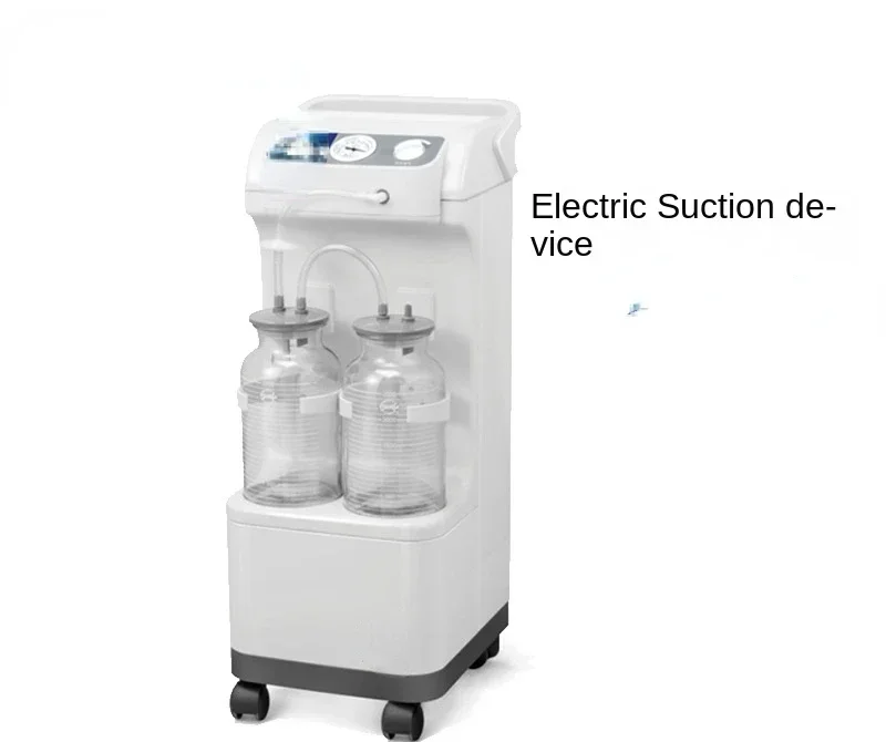 Large Flow High Negative Pressure Operating Room Suction Machine Vertical Cart
