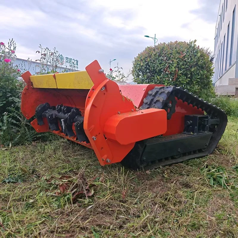Customized Lithium Battery Gas Remote Control Lawn Mower Garden Field Mower