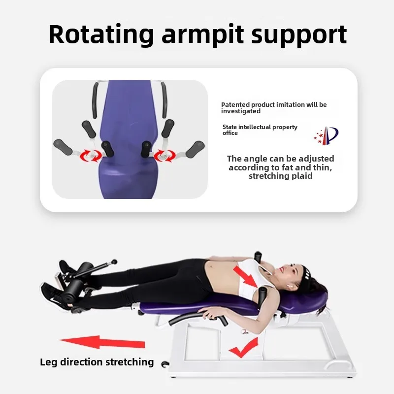 

BInverted machine household electric hanging fitness equipment automatic multi-functional waist traction and stretching artifact